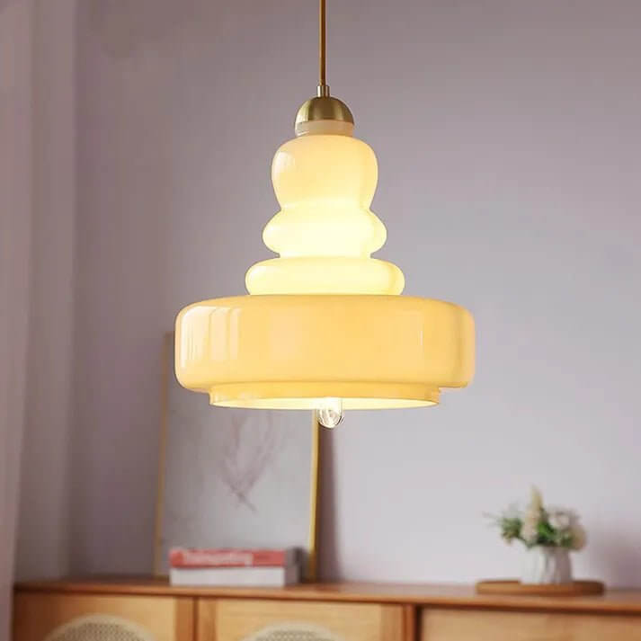 Glazen Hanglamp - Bauhaus Design