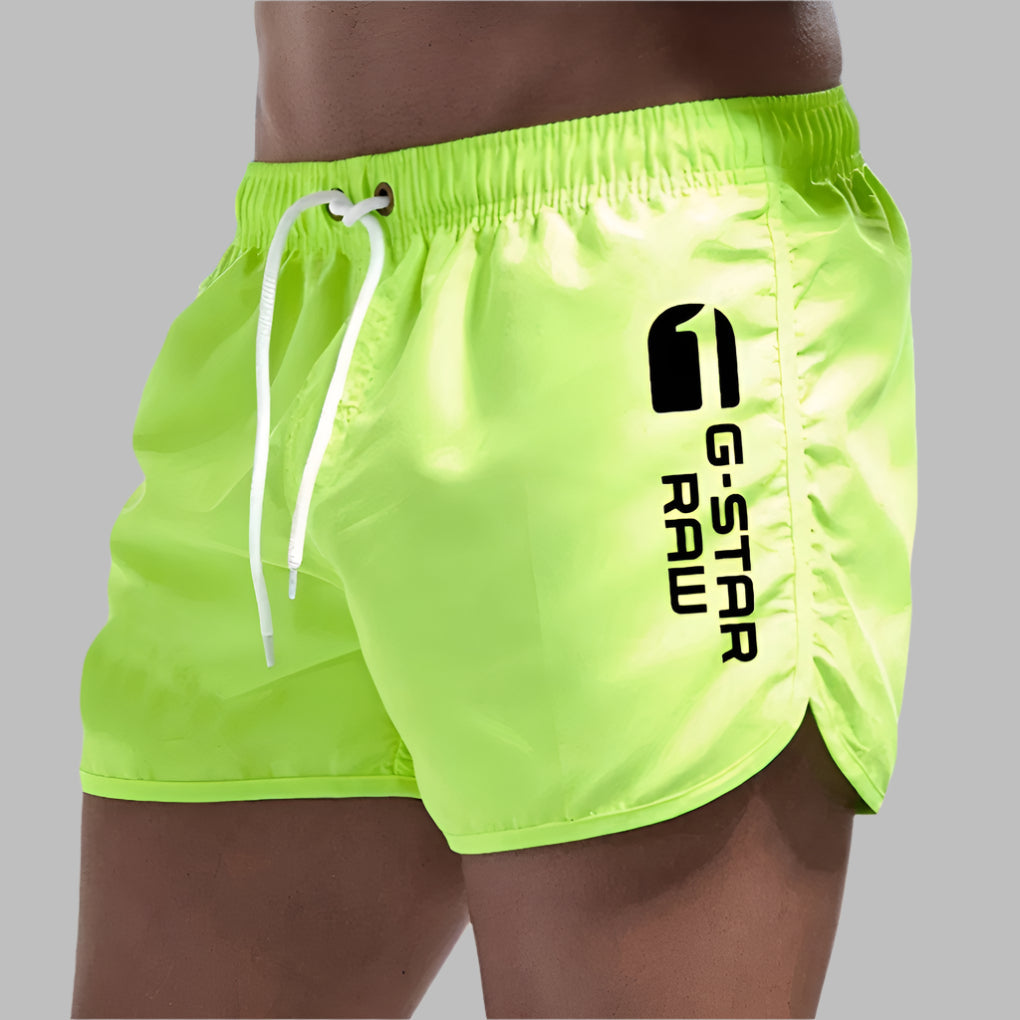 Comfortabele heren zwembroek, sneldrogend materiaal. Geschikt voor reizen, vakantie en casual zomeractiviteiten.