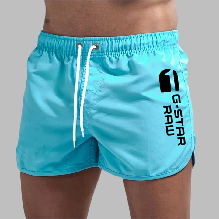 Heren sneldrogende zwembroek voor optimaal comfort en stijl. Ideaal voor strand, zwembad of zomerse vakantie.