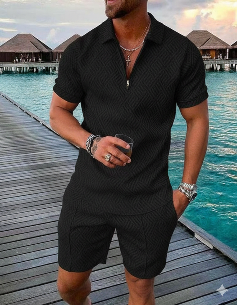 Zomerset Polo en Shorts Heren - Comfort & Stijl
