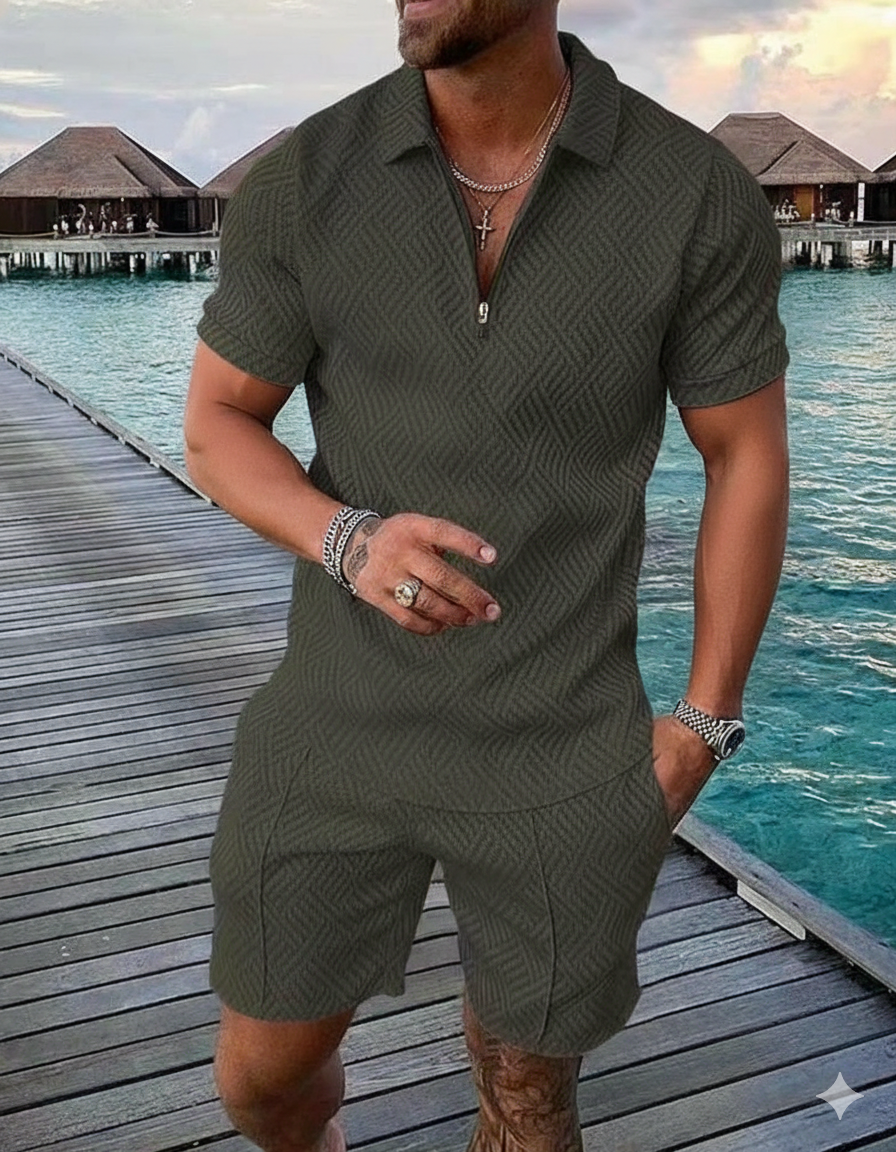 Zomerset Polo en Shorts Heren - Comfort & Stijl