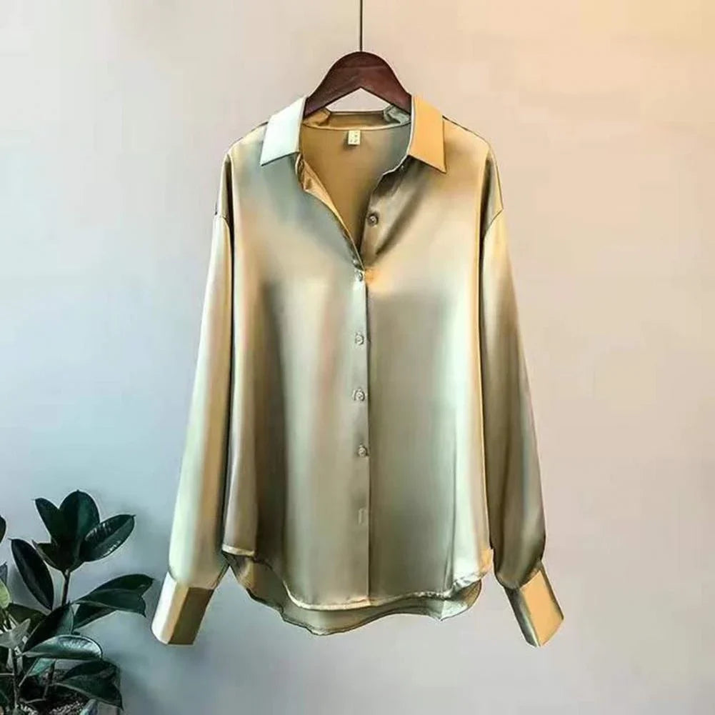 Vrouwen blouse Myra: stijlvol en klassiek, met lange mouwen. Ideaal voor een professionele of modieuze look.