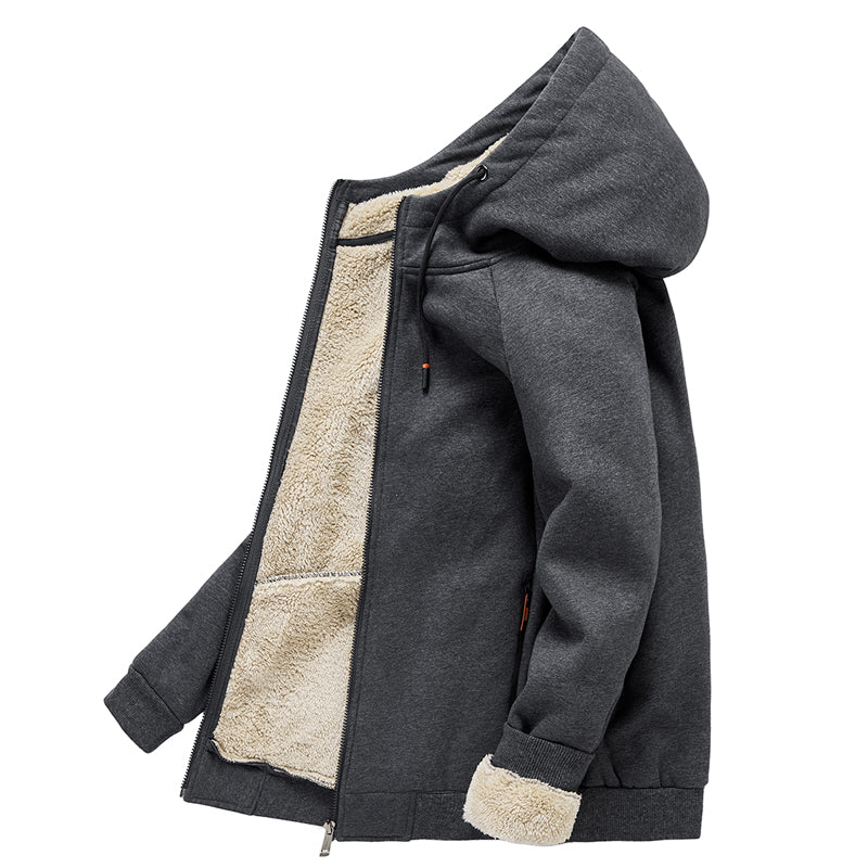 Heren Joggingpak met Capuchon – Ultiem Warm en Comfortabel