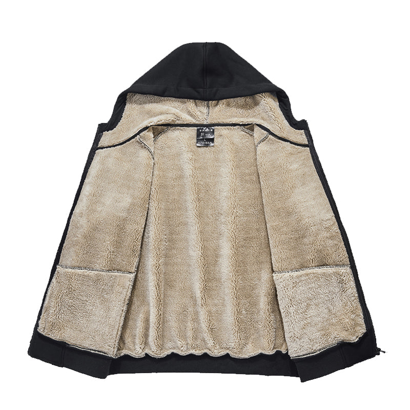 Heren Joggingpak met Capuchon – Ultiem Warm en Comfortabel