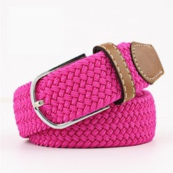 Unisex Elastische Riem met Gesp - Luxe & Comfort