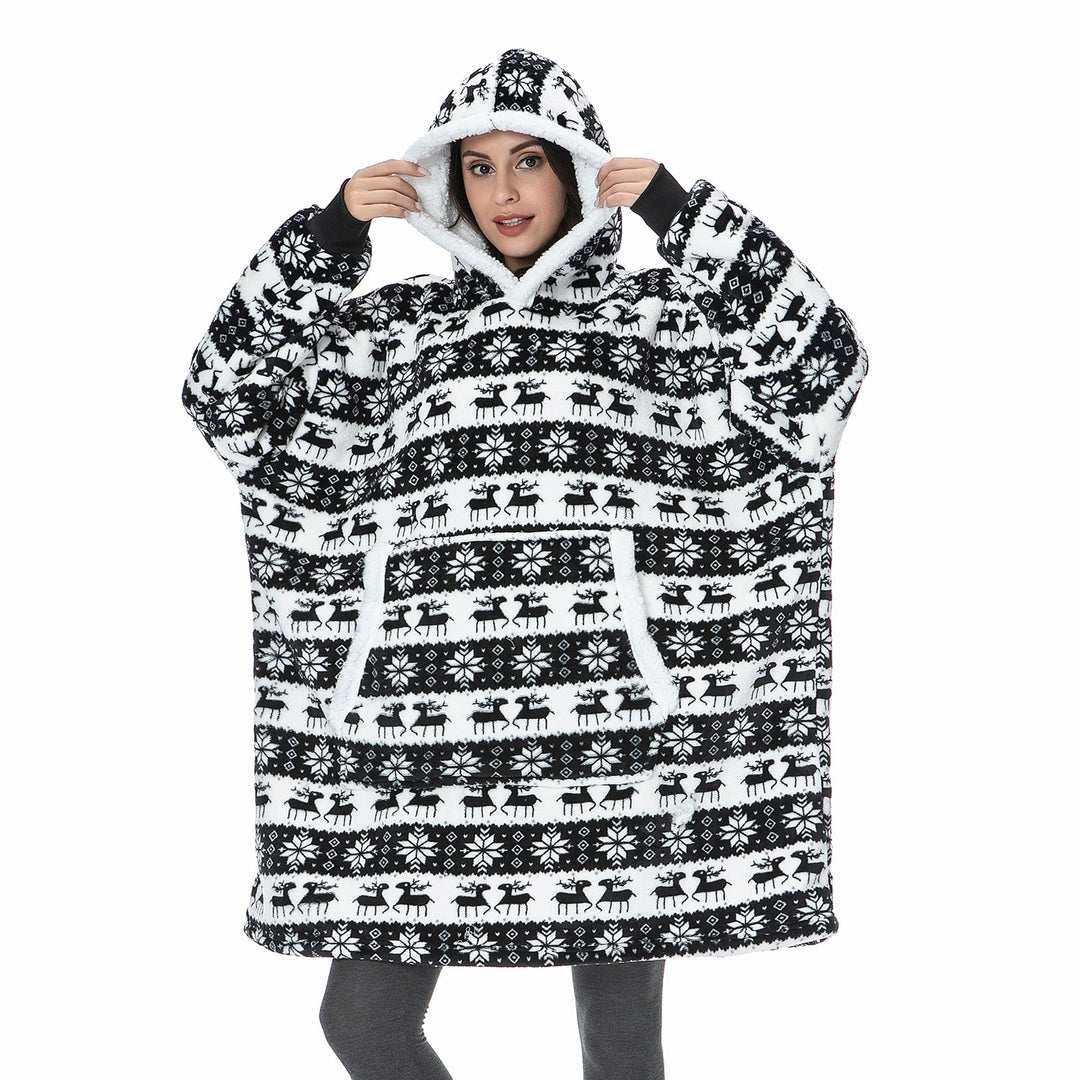 De ultieme zachte deken hoodie, ideaal voor een relaxte dag.