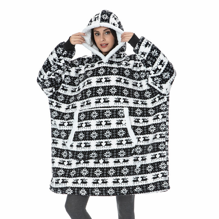 De ultieme zachte deken hoodie, ideaal voor een relaxte dag.