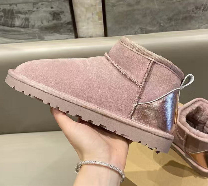 Stylische Winter Enkellaarzen Voor Dames