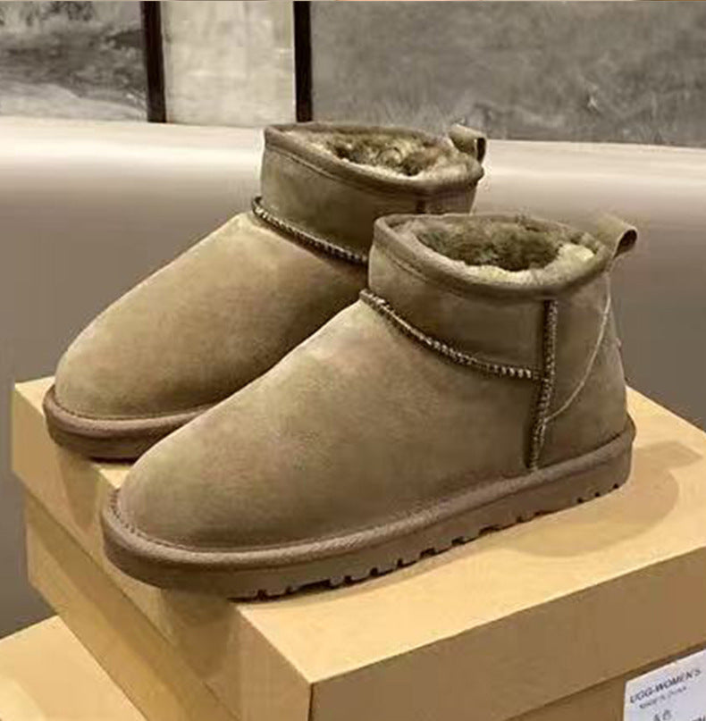 Stylische Winter Enkellaarzen Voor Dames