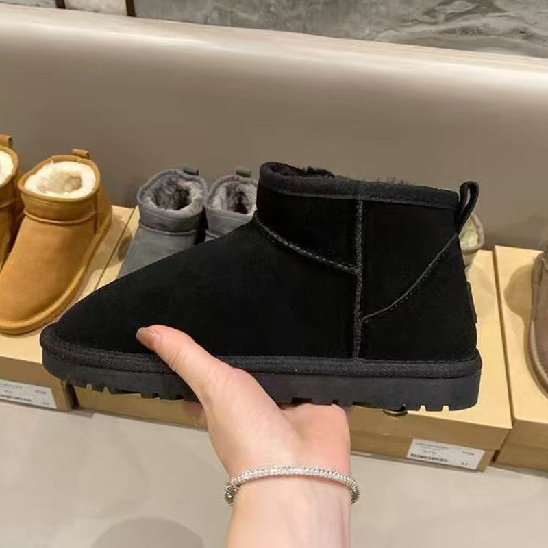 Stylische Winter Enkellaarzen Voor Dames