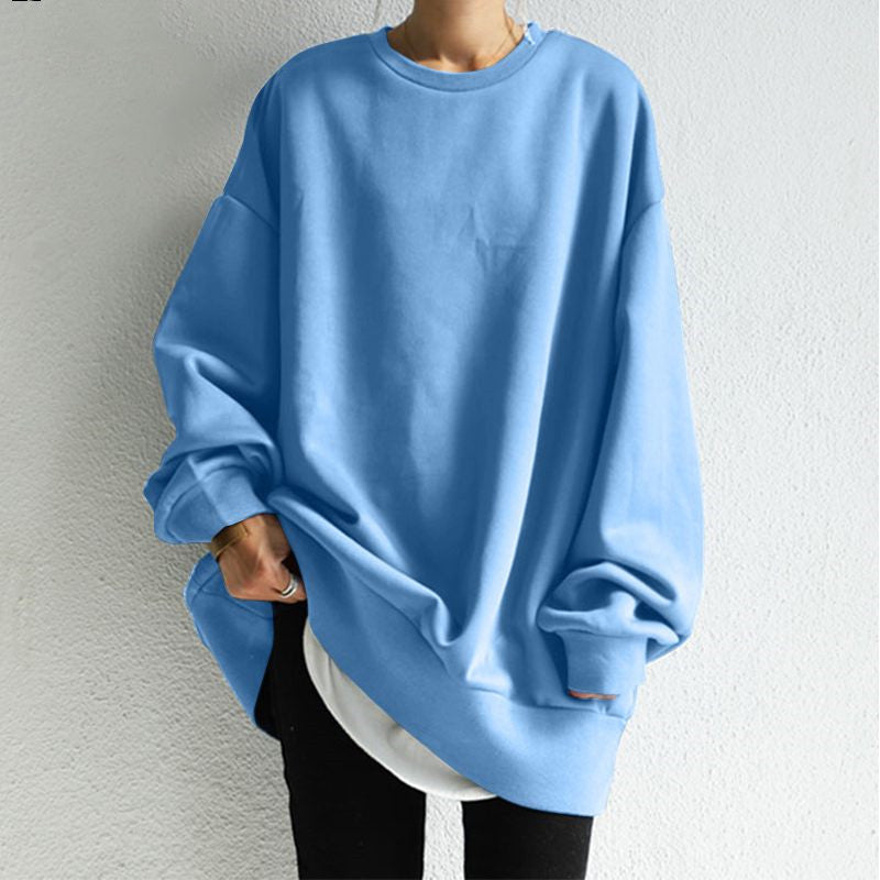 Dames Oversized Trui Sylvette – Lang, Warm & Stijlvol