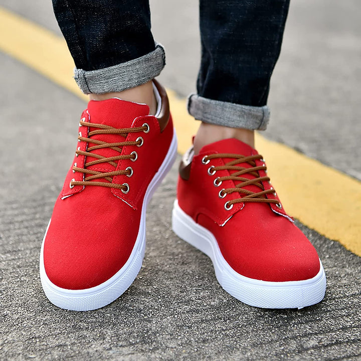 De "David" herensneakers, synoniem voor comfort, stijl en moderne herenmode.