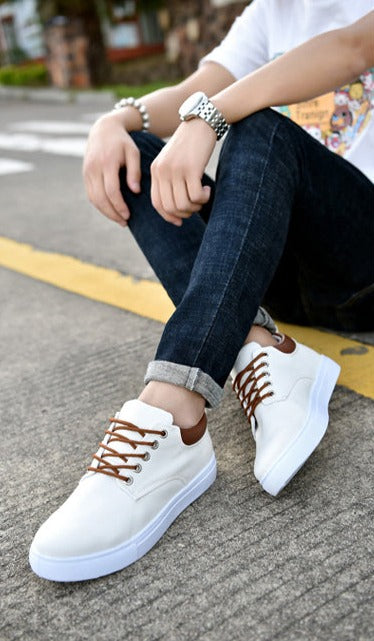 Trendy David herensneakers, een essentieel onderdeel van elke modebewuste garderobe.