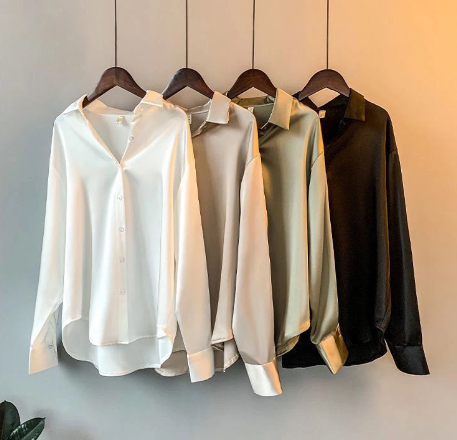 Modieuze dames blouse Myra in diverse kleuren; een comfortabele top voor dagelijkse outfits of kantoor.