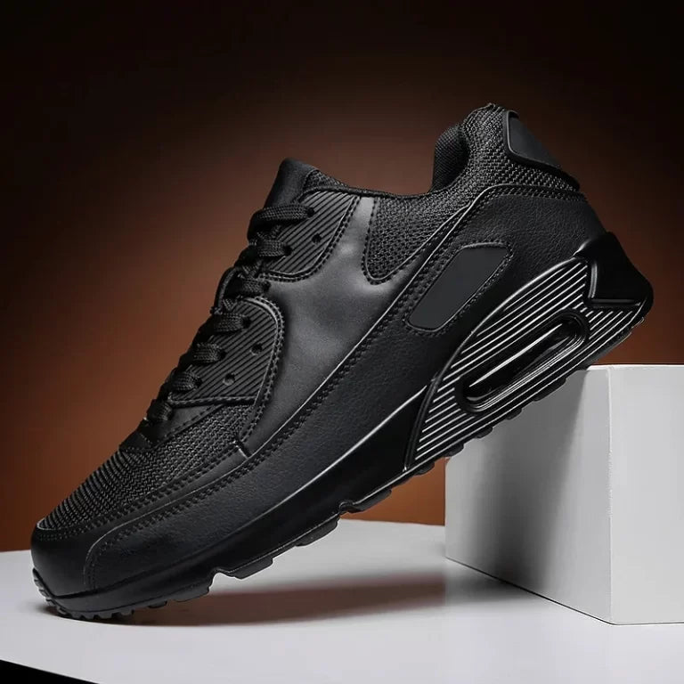 Witte Sneakers voor Heren | Hoge Zool | Comfortabel