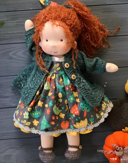 Fantasierijk speelgoed: Waldorf pop, stimuleert creativiteit en ontwikkeling bij kinderen.