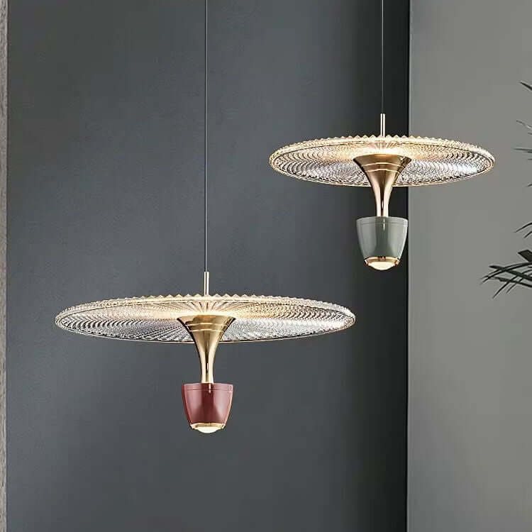 Moderne LED Schijf Hanglamp - Elegant & Stijlvol