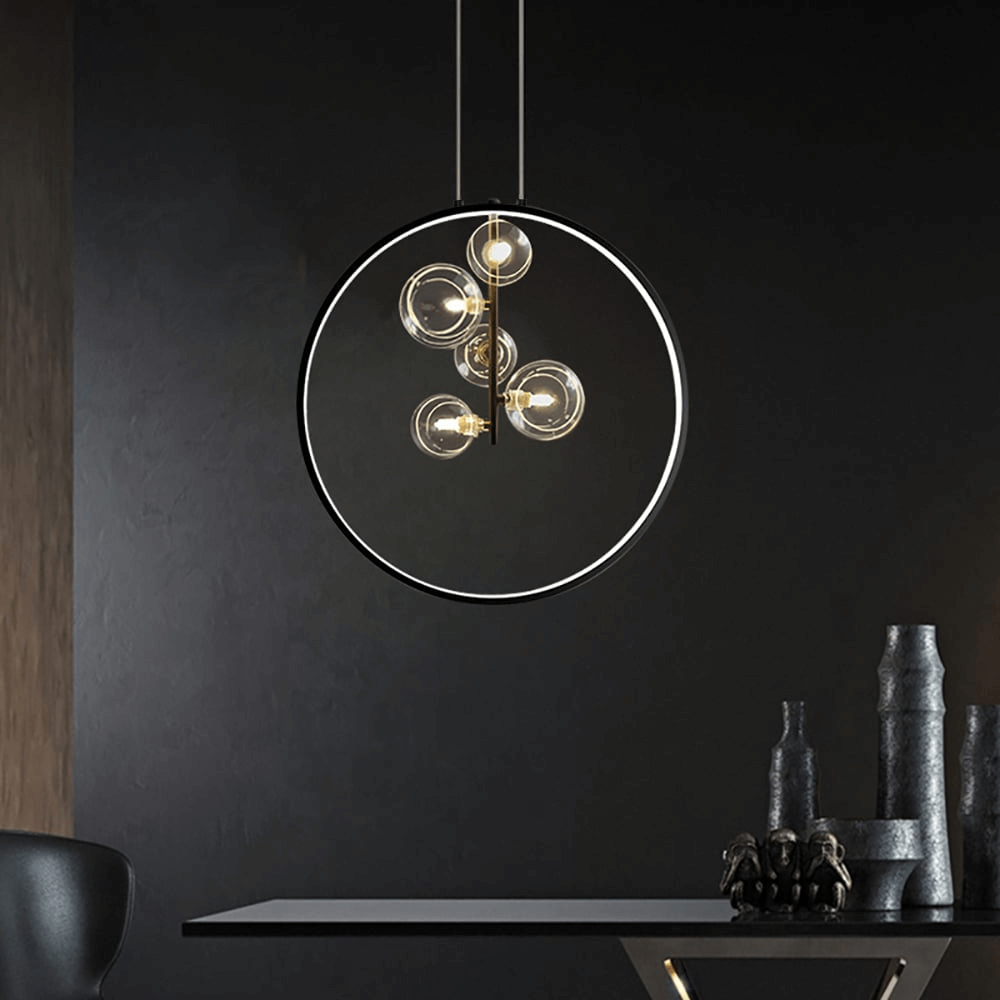 Minimalistische Glazen Hanglamp - LED Verlichting