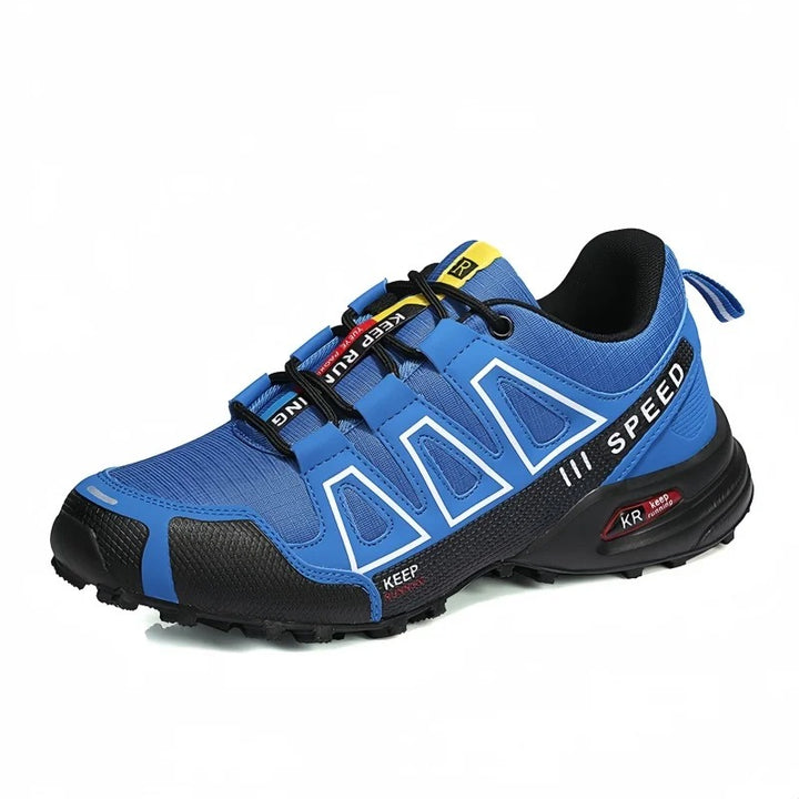 Robuuste wandelsneakers met antislipzool