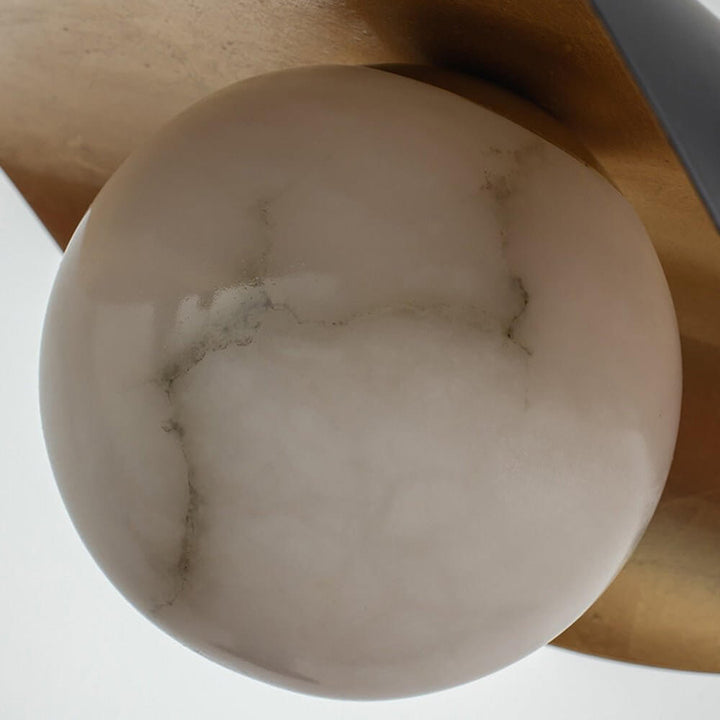 Moderne Hanglamp met Marmeren Design