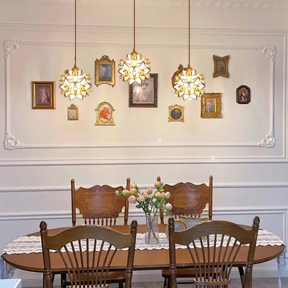 Elegante Hanglamp met Schelp Design