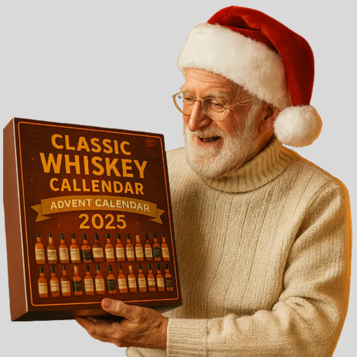Adventskalender 2025 met 24 deurtjes onthult decoratieve miniatuur flesjes, perfect voor kerstcadeau.