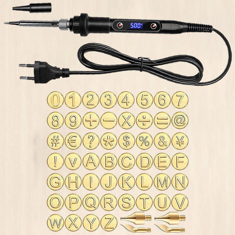 DIY-set voor houtverbranding en graveren