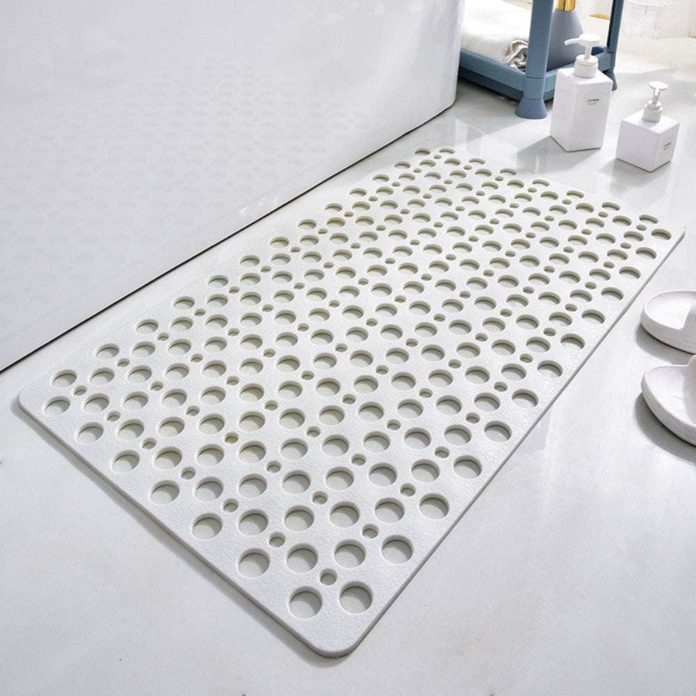 Onderhoudsvriendelijke antislip douchemat, wasbaar, voor een zorgeloze badkamer.