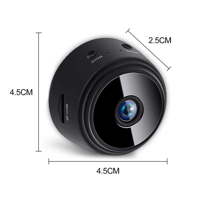Aurora Wonen buitencamera met sterke magneet en wifi, biedt eenvoudige, flexibele bewaking voor uw huis.