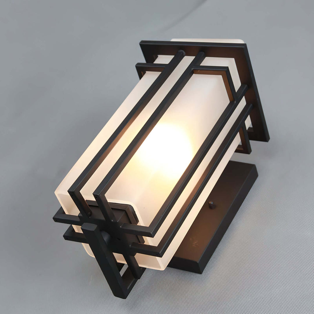 Buiten Wandlamp - IJzer & Glas