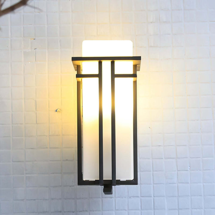 Buiten Wandlamp - IJzer & Glas