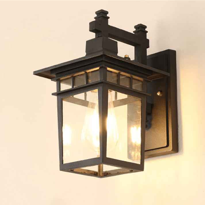 Moderne Buiten Wandlamp - Zwart Design