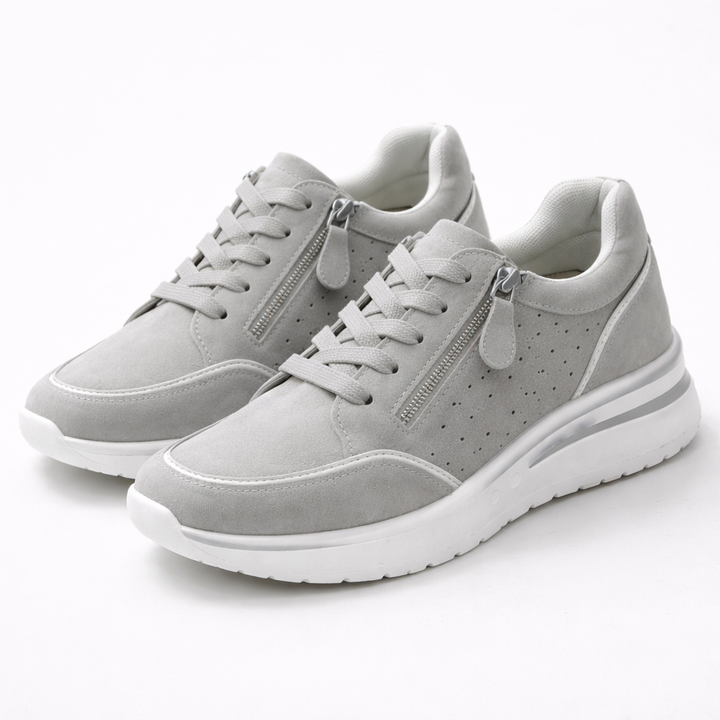 Dames orthopedische sneakers Nicole: lichtgewicht wandelschoenen met goede voetondersteuning voor de hele dag.