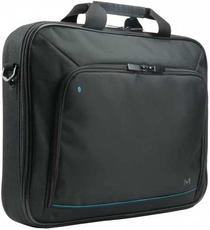 Duurzame blauwe laptoptas met meerdere compartimenten voor 35.5-39.6 cm laptops; ideaal voor school, kantoor en reizen.