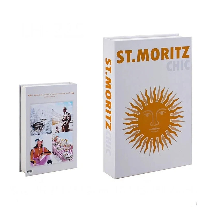 Uniek decoratief boek, perfect als statement piece voor een luxe interieur.