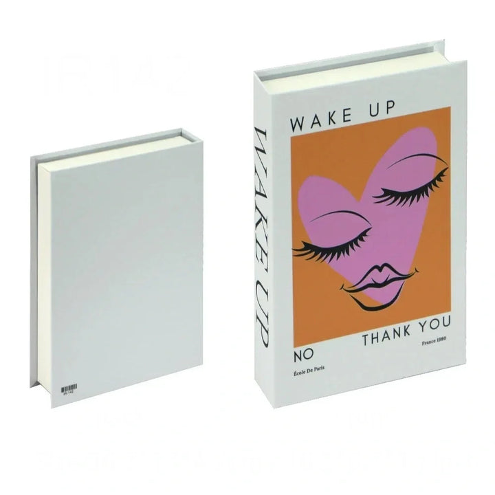 Decoratief boek met artistiek bohemian design; verhoogt de esthetiek van je woonkamer.