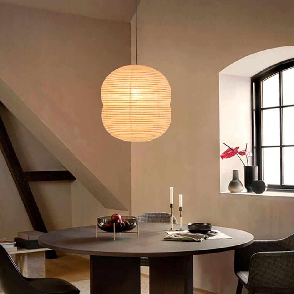 Mini Hanglamp van Rijstpapier - Sfeervolle