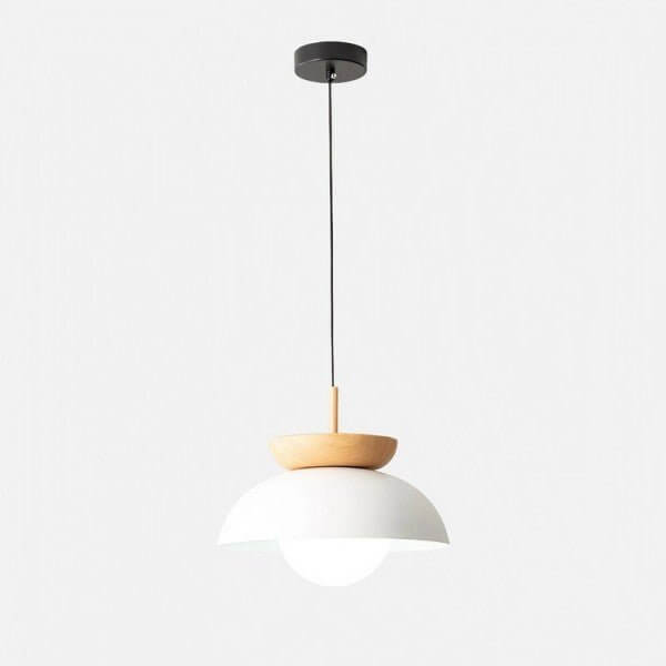 Scandinavische Hanglamp - Houtdesign