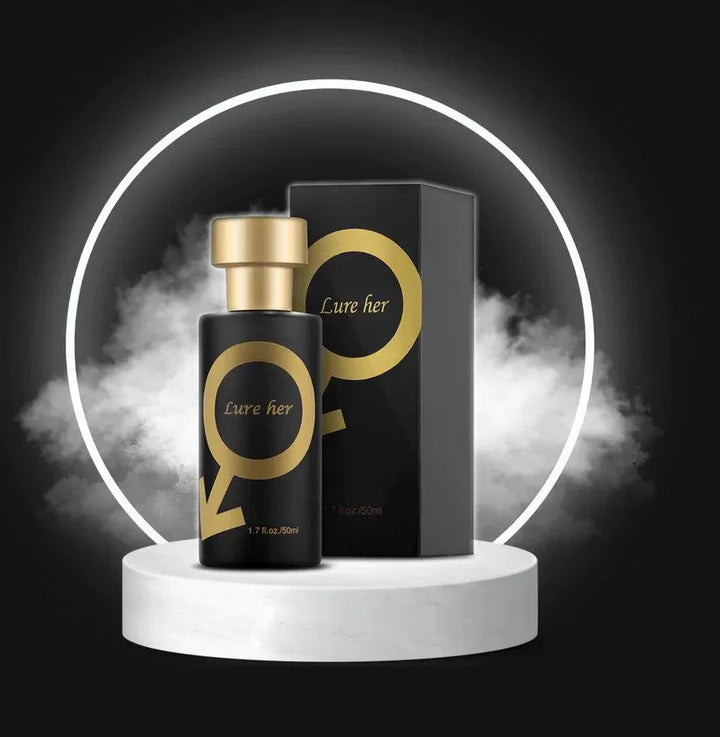 "Chique en moderne parfumfles met feromonen, aftershave voor mannen, verleidelijke geur, elegante styling"