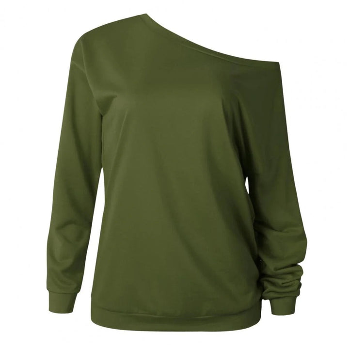 "Chique off-shoulder damestrui, één blote schouder, elegant en vrouwelijk design, ideaal voor elke gelegenheid."