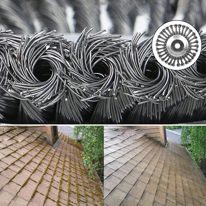Duurzame grastrimmer kop van staaldraad die moeiteloos onkruid verwijdert, geschikt voor elke tuinier.