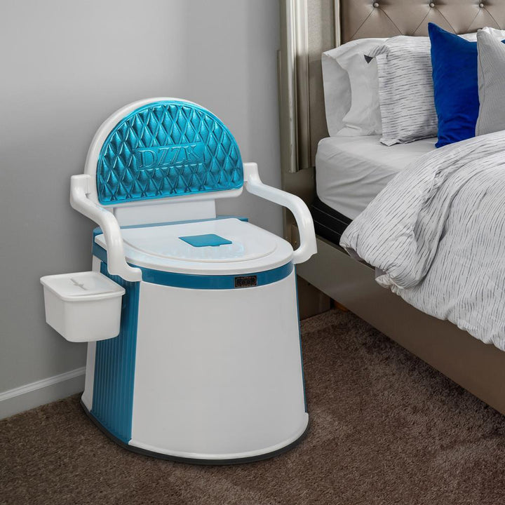ComforLoo noodtoilet, een betrouwbaar draagbaar toilet voor onverwachte situaties of tijdelijk gebruik.