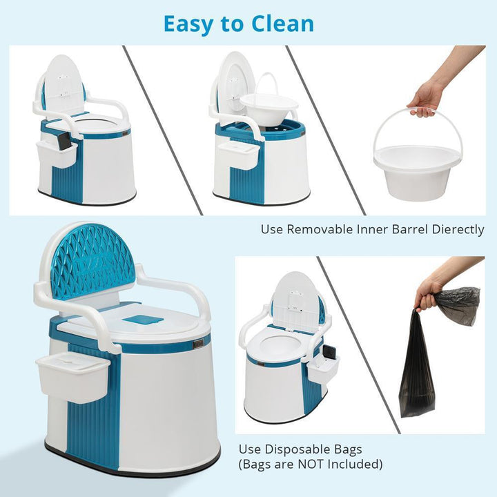 ComforLoo camping toilet, de ideale sanitaire oplossing voor kampeerders, festivalgangers en buitenliefhebbers.