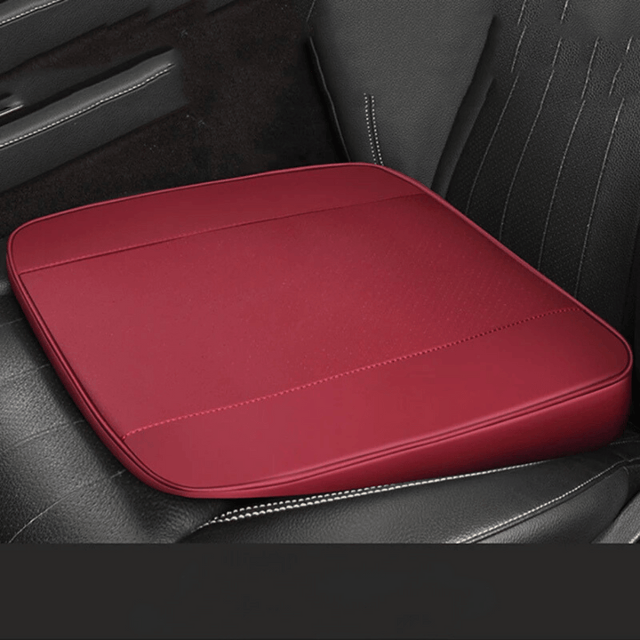 Comfortabel auto zitkussen: zitverhoger met memory foam voor beter zicht en ergonomie op lange ritten.