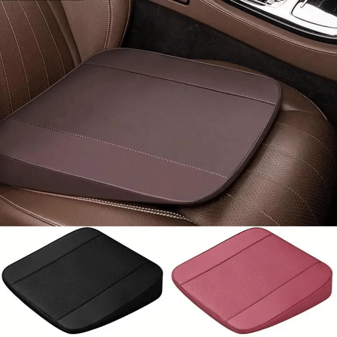 Zitverhoger voor auto: ergonomisch kussen verbetert zicht en houding. Ideaal voor autostoel comfort.
