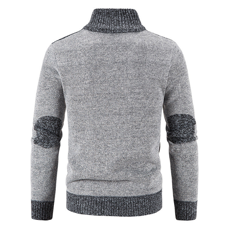 Zacht en comfortabel heren vest met kraag, ideaal voor casual en zakelijke wintermode, klassiek design.