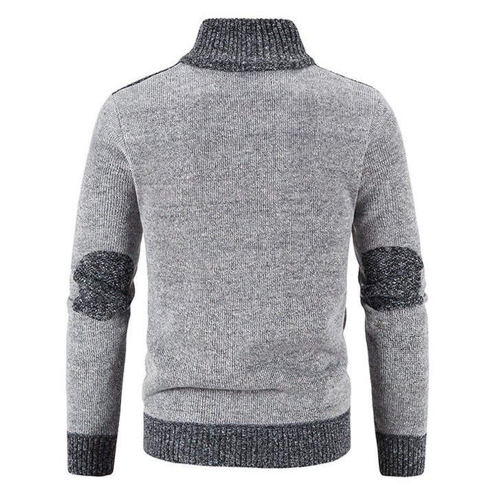 Zacht en comfortabel heren vest met kraag, ideaal voor casual en zakelijke wintermode, klassiek design.