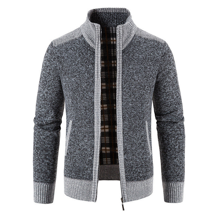 Stijlvol heren vest met kraag, perfect voor casual looks of zakelijke gelegenheden, warm en veelzijdig.