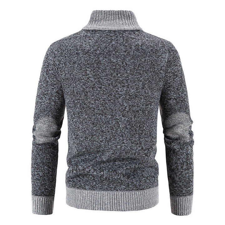 Warm heren vest met kraag, perfecte wintermode voor comfort en stijl, een onmisbaar item in herenmode.