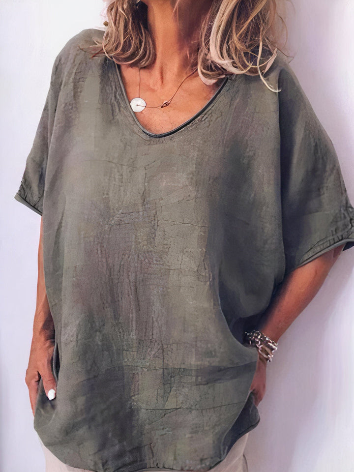 Comfortabel oversized T-shirt voor dames, ademend en chique, perfect voor casual en warme dagen, veelzijdig ontwerp.